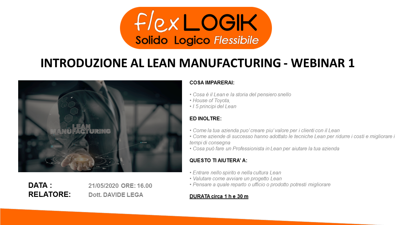 introduzione al lean manufacturing